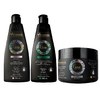 Kit Cachos Shampoo + Condicionador + Geleia Suave Ativador De Cachos