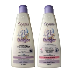 Kit Cachinhos Naturais Arvensis Shampoo E Ativador Ondulados