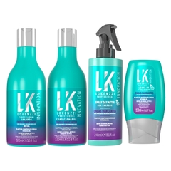Kit Lokenzzi Ondas Marcantes Shampoo Cond Spray Leave In