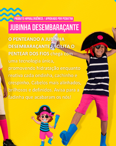 Spray Desembaraçante Infantil Jubinha Widi Care 300ml Cachos - comprar online