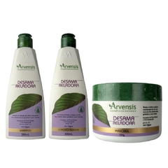 Kit Arvensis Shampoo + Condicionador E Mascara Desamarelador