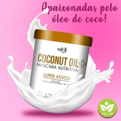 Mascara Nutritiva Super Ativos Coconut Oil Widi Care 1kg na internet