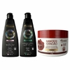 Kit Arvensis Cachos Shampoo Cond + Máscara Sangue de Dragão