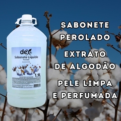 Sabonete Líquido Perolado Dex Algodão 1,9l Soft Fix - Beleza Marcante Cosméticos