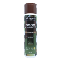 Shampoo Nutrição Umectação Coco E Karité Soft Beauty 300ml