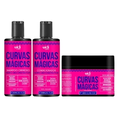 Kit Widi Care Curvas Magicas Shampoo Condicionador Mascara