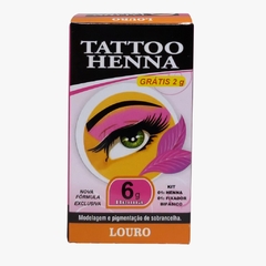 Tattoo Henna Para Sobrancelhas Louro 6g