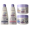 Kit Arvensis Cachinhos Cond Ativ Ond Creme 2x1 Geleia Suave