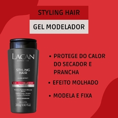 Gel Modelador Nutritivo Striling Hair Lacan 280ml Fixa e Modela na internet