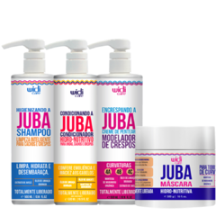 Kit Widi Care Juba Shampoo + Condicionador + Creme De Pentear + Mascara