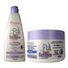 Kit Cachinhos Naturais Arvensis Shampoo 300ml + Creme 2x1 250g