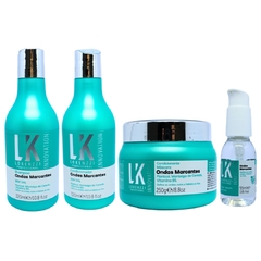 Kit Lokenzzi Ondas Marcantes Shampoo Cond Mascara Serum