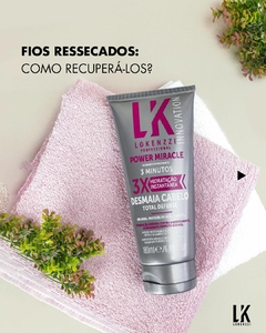 Kit Lokenzzi Total Defense Sh Cond Leave In Mascara Serum - Beleza Marcante Cosméticos