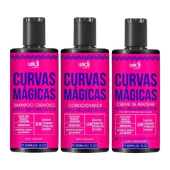 Kit Widi Care Curvas Magicas Shampoo + Condicionador + Creme