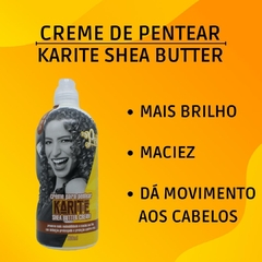 Kit Soul Power Karite Shea Sh Cond Creme de Pentear Manteiga - Beleza Marcante Cosméticos