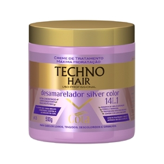 Kit Gota Techno Hair Desamarelador Shampoo Cond Creme - Beleza Marcante Cosméticos
