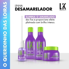 Kit Lokenzzi Desamarelador Shampoo + Condicionador + Máscara - comprar online