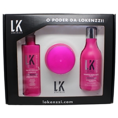Kit Especial Lokenzzi Intensifique Shampoo Spray Máscara