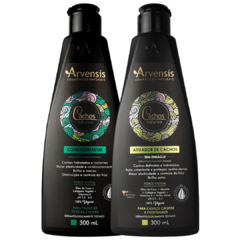 Kit Cachos Arvensis Profissional Condicionador + Ativador Crespos e Crespíssimos