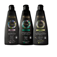 Kit Cachos Arvensis Crespos E Crespissimos Shampoo + Condicionador + Ativador