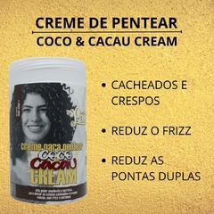 Creme De Pentear Coco Cacau Cream Soul Power 800g Antifrizz na internet