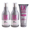 Kit Lokenzzi Total Defense Shampoo + Cond + Power Miracle