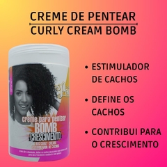 Creme De Pentear Curls Cream Bomb Soul Power 800g na internet