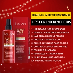 Kit Lacan First One Shampoo Condicionante + Leave in 200ml na internet