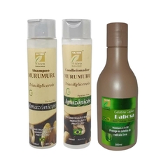 Kit Nutriflora Murumuru Shampoo Condicionador Geleia Babosa