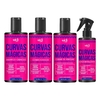 Kit Widi Care Curvas Magicas Shampoo + Cond + Creme + Soroh