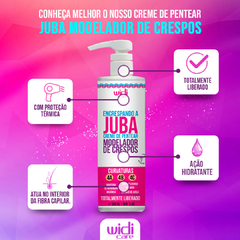 Kit Widi Care Juba Shampoo Creme Encrespando Geleia Mascara - Beleza Marcante Cosméticos