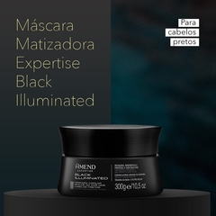 Máscara Realce Da Cor Preto Black Illuminated Amend 300g - loja online