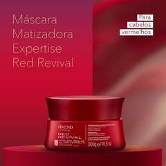 Máscara Intensificadora De Tons Vermelhos Red Revival Amend 300g - loja online