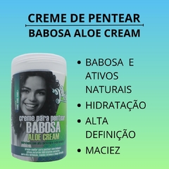 Creme De Pentear Babosa Aleo Cream Soul Power 800g Hidrata na internet