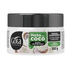 Kit Gota Nata de Coco Shampoo Condicionador Mascara Óleo - Beleza Marcante Cosméticos