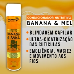 Condicionador Nutritivo Banana E Mel Paiolla 300ml Maciez na internet