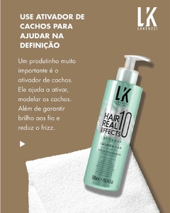 Kit Lokenzzi Hair Real 10 Effects Sh Cond Ativador Mascara - Beleza Marcante Cosméticos