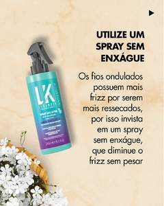 Kit Lokenzzi Ondas Marcantes Shampoo + Condicionador + Spray - Beleza Marcante Cosméticos