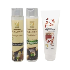 Kit Nutriflora Murumuru Shampoo Condicionador Creme Capilar
