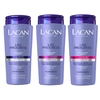 Kit Lacan Liss Progress Shampoo Cond Leave in Termoprotetor