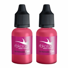 Kit Rbkollors 2 Pigmento Orgânico Para Lábios Darling 15ml