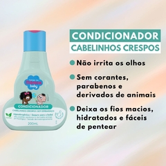 Kit Turma Da Mônica Baby Crespos Shampoo Cond Creme Lavanda