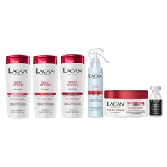 Kit Lacan Treat Repair Sh Cond Leave-in Spray Masc Ampola
