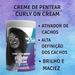 Creme De Pentear Curly On Cream Soul Power 800g Ativador na internet