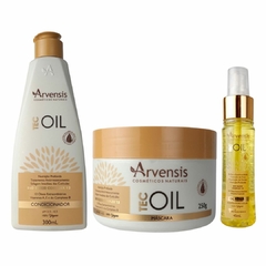 Kit Arvensis Tec Oil Condicionador + Máscara + Finalizador