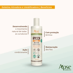 Kit Apse Africa Baoba Shampoo + Condicionador + Gelatina - Beleza Marcante Cosméticos