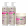 Kit Apse Cachos Shampoo 1l + Condicionador 1l + Mascara 500g