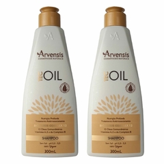 Kit Arvensis 2 Shampoo Tec Oil Nutrição Profunda 300ml