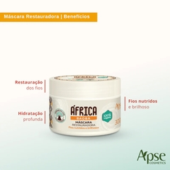 Kit Apse África Baobá Shampoo Condicionador Mousse Mascara - loja online