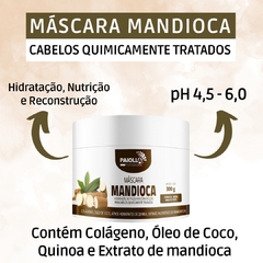 Kit Paiolla Mandioca Sh + Cond + Mascara 300g Hidratação - Beleza Marcante Cosméticos